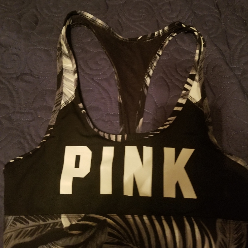 Pink Victoria Secret Sports Bra Size S Small